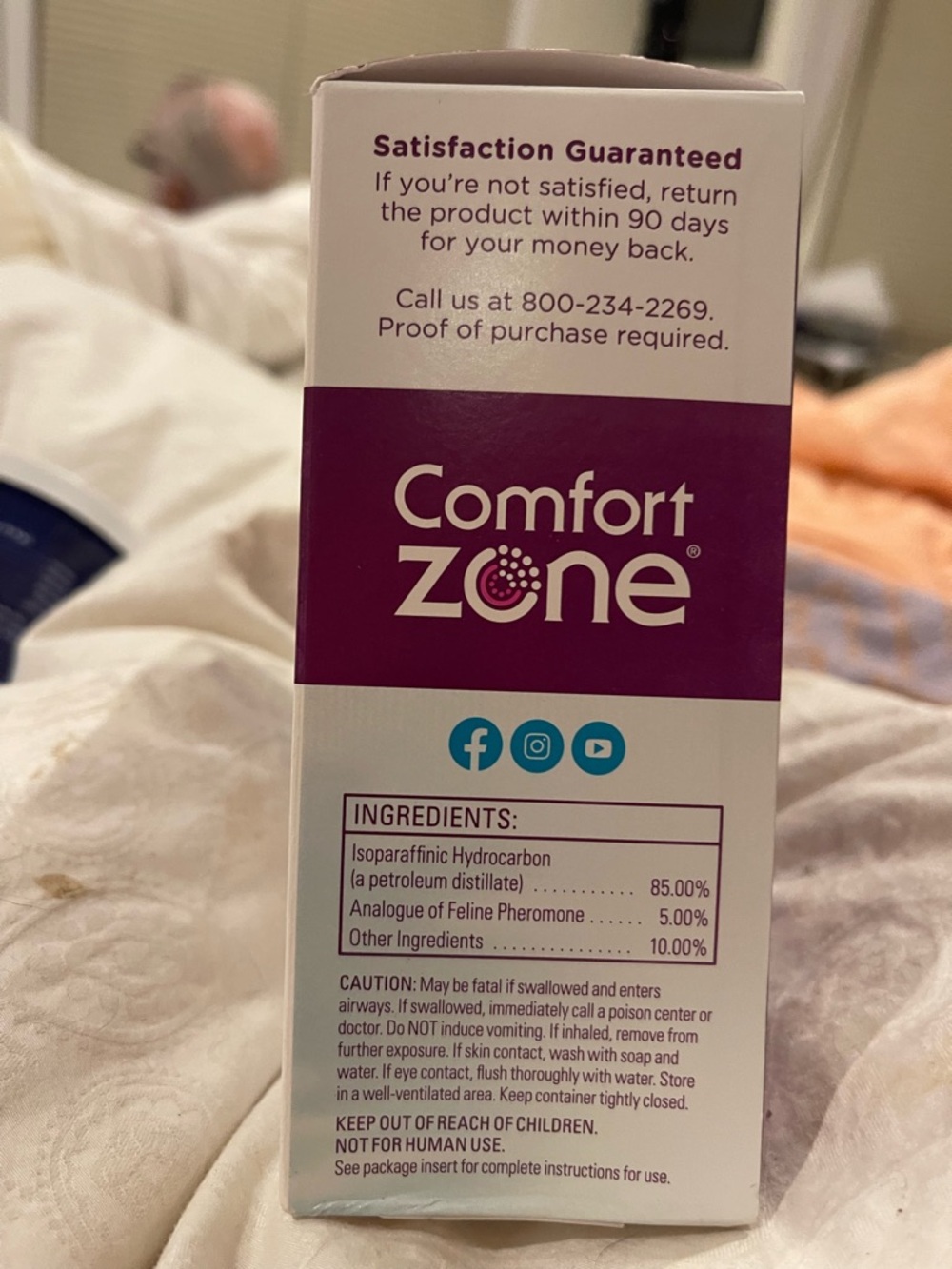Comfort Zone Single & Multi-Cat Calming Kit Plug-In Defuser & Refill Drug Free - Picture 6 of 8